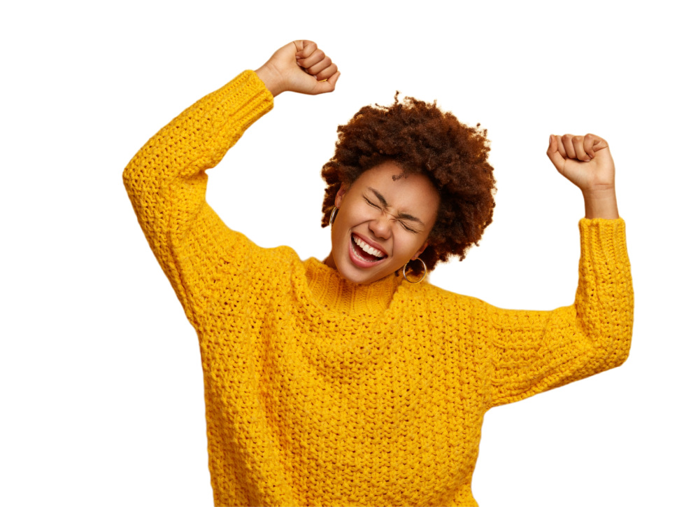 joyous girl